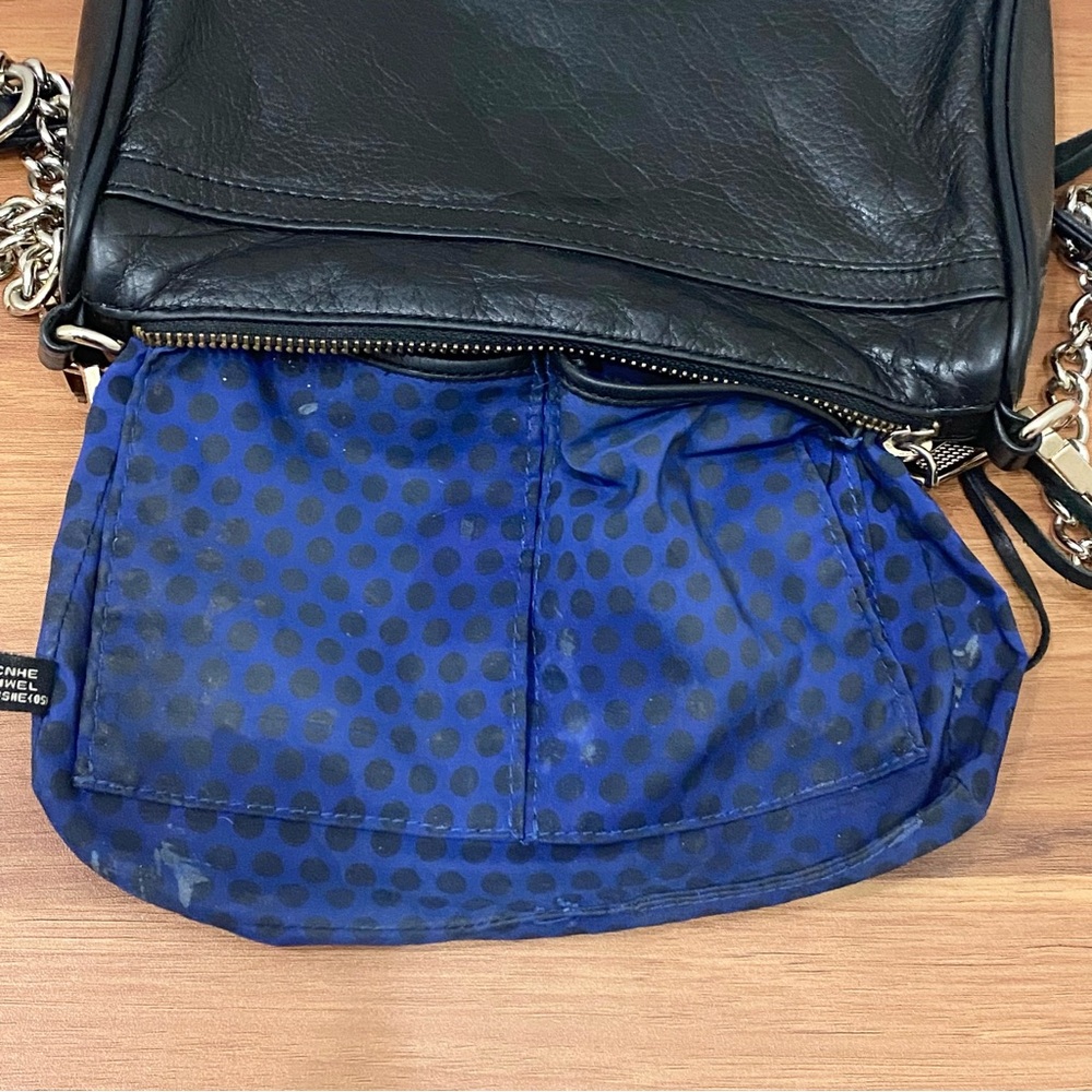 REBECCA MINKOFF Mini MAC Black Leather Crossbody Bag - Picture 13 of 16